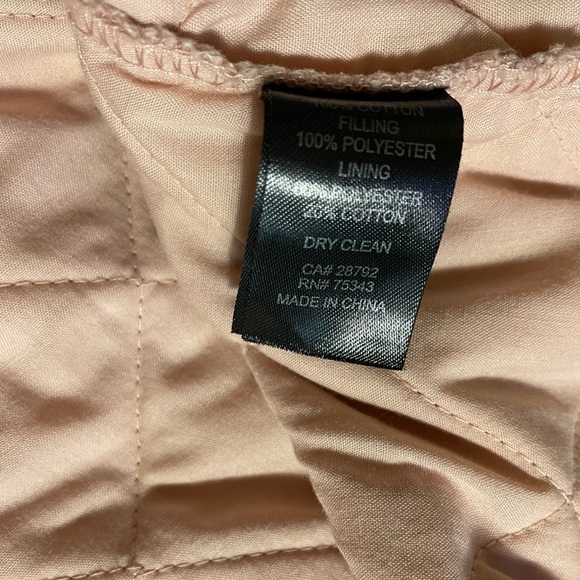 NWT Joie x Revolve Blush Pink Quilted Utility Jacket - Picture 9 of 9